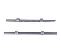Generic Ensemble de Glissières de Rail à Roulement Linéaire SBR12 de 12 Mm, Performances Stables et Précises pour Imprimantes 3D et Robotique, traité contre L'oxydation, Antirouille, Arbre de 700