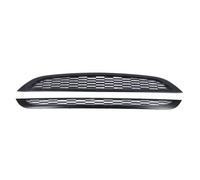 Generic Ensemble de Grilles en Maille pour Capot Supérieur et Inférieur Haute Résistance pour R50 R52 R53 01-06, Kit de 2 Grilles en Maille pour Pare-Chocs - Installation Facile, Améliore (Noir Mat)