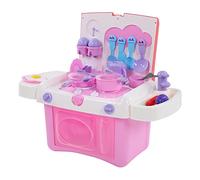 Generic Ensemble de Jeu de Cuisine pour Enfants, Mini-Jeu de Jeu de Cuisine 52 X 25 X 43,5 Cm Jouet de Poêle de Sortie Automatique pour Enfants et Cadeaux de Vacances