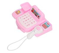 Generic Ensemble de Jeu de Jouets de Caisse Enregistreuse pour Enfants, Effets de Lumière Musicaux en Plastique Brillant et Durable pour Les âges de Plus de 3 Ans, pour L'interaction Parent-Enfant