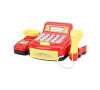 Generic Ensemble de Jouets de Caisse Enregistreuse pour Enfants, avec Boutons de Calculatrice, Cadeau d'anniversaire, Jouet de Simulation pour Enfants de 3 Ans et Plus