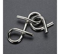 Generic Ensemble de Jouets de Puzzles en Métal, Casse-tête Stimulant pour Les Amateurs de Puzzles Adultes et Les Enfants, Ensemble de 8 Pièces pour Une Réunion de Famille Amusante, Compatible avec