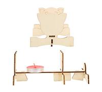 Generic Ensemble de Jouets éducatifs D'expérimentation de Physique du Bois pour Enfants, Kit D'interaction Parent-Enfant, Imagerie à Petits Trous, Bricolage