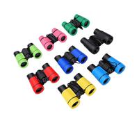 Generic Ensemble de Jumelles pour Enfants 8 Pièces Colorées et Compactes pour Les Aventures en Plein Air et Les Activités en BS Léger