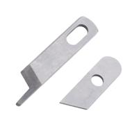 Generic Ensemble de Lames Inférieures Supérieures pour Machine à Coudre de qualité Supérieure, Coupeur en Acier Solide pour Machines à Surjeter 412585 550449, Améliorant la Précision de Couture