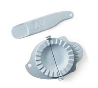 Generic Ensemble de Machine à Boulettes, Outil de Cuisine Suspendu, Cuillère Combo Multifonctionnel en Plastique PP pour Boulettes, Presse Empanadas (BLUE)
