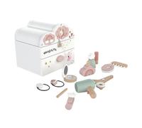 Generic Ensemble de maquillage pour enfants, jeu de rôle, coiffeuse en bois, ensemble de jeu pour tout-petits