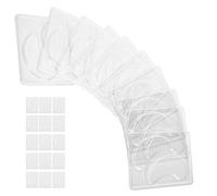 Generic Ensemble de Moules de Masque pour les Yeux Transparents DIY, et Durable pour Machine à Masque Facial, 25 Pièces pour Usage Domestique et Salon de beauté, Plaque de Plateau de pour les Yeux