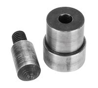 Generic Ensemble de Moules de Poinçonnage de Ceinture en Cuir Professionnel 2 Pièces Perforateur de Trou Creux de 1,5 à 16 Mm pour le Travail du Cuir et L'artisanat adapté aux Amateurs de Bricolage
