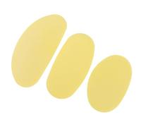 Generic Ensemble de Nervures de Poterie en Silicone, Outil de Sculpture en Argile Ovale Douce pour Artistes Céramistes, 3 Pièces pour les Amateurs D'art
