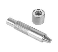 Generic Ensemble de Perforatrices à œillets, Outil Artisanal Durable en Acier au Carbone pour Vêtements en Tissu de Cuir, 150#4mm 1000#12mm pour les Couturiers, Artistes, Artisans (1200#)