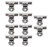 Generic Ensemble de Pinces à Ongles Durables en Fibre de Verre, Faciles à Utiliser, Parfaites pour un Styliste D'ongles, Argent