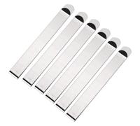 Generic Ensemble de Pinces à Ourlet, Règle de Mesure en Acier Inoxydable Durable de 3 Pouces pour Accessoires de Couture, 20 Pièces pour les Projets de Couture de Marqueurs de Bricolage