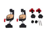 Generic Ensemble de Pinces pour Chien D'établi de qualité Supérieure de 19 Mm avec Fonction de Serrage Rapide pour Pince de Fixation de Table de Travail du Bois, pour Divers Artisans Professionnels