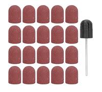 Generic Ensemble de Polissage de Forets à Bande de Ponçage pour Ongles pour le Nail Art, Capuchon de Ponçage Solide et Durable pour Couper les Ongles, adapté au Traitement des, du Verre et du Métal