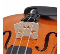 Generic Ensemble de Ponts de Violon en érable de qualité Supérieure pour les Apprenants D'instruments, 5 Pièces avec Finition Lisse et Design Professionnel (Ensemble de cinq claviers de violon 1/4)