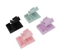 Generic Ensemble de Protections pour Tondeuse à Cheveux pour une Coupe Précise et L'élimination des Pointes Fourchues, Peignes de Guidage de Buse 4 Couleurs pour un Usage Domestique, Matériau ABS, 4