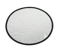 Generic Ensemble de Réflecteurs en Or argenté, Réflecteur de Photographie Portable 2 en 1 pour Un éclairage Clair, adapté aux Photographes, en Tissu et en Métal, Comprend 1 unité (110cm)