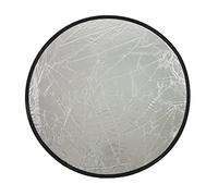 Generic Ensemble de Réflecteurs en Or argenté, Réflecteur de Photographie Portable 2 en 1 pour Un éclairage Clair, adapté aux Photographes, en Tissu et en Métal, Comprend 1 unité (30cm)