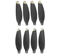 Generic Ensemble de Remplacement D'hélice de Drone Force de Traction Puissante pour Mini 2, 2 Paires D'accessoires de Vol Silencieux pour Les Amateurs de Drones (Décor doré)