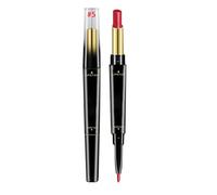 Generic Ensemble de rouge à lèvres 2 en 1, longue durée 24 heures, rouge à lèvres et crayons à lèvres pour filles et femmes
