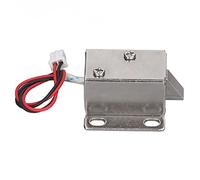 Generic Ensemble de Serrure électromagnétique électromagnétique DC 12 V pour Porte d'armoire, Porte en Verre, en Bois, en Métal, Force de Verrouillage Forte de 1,3 A, Faible Consommation (DC12V)