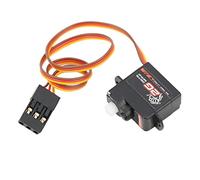 Generic Ensemble de Servomoteurs à Engrenages en Plastique Durable 2G, sous Contrôle Numérique, Moteur de Haute Précision pour Avion de Voiture RC, Mini Servo Pratique pour Hélicoptère
