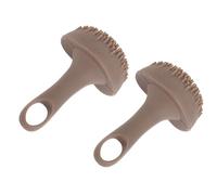 Generic Ensemble de Tampons de Taches de Rousseur, Outil en Silicone Flexible de 2 Pièces pour une Application Réaliste de Fausses Taches de Rousseur, Parfait pour les Amateurs de Maquillage (BROWN)