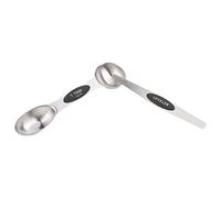 Generic Ensemble de Tasses de Cuillères à Mesurer Magnétiques en Acier Inoxydable, Cuillères D'assaisonnement Durables pour la Cuisine, 8 Pièces pour L'assaisonnement du café