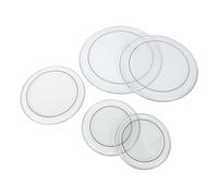 Generic Ensemble de Têtes de Batterie, 5 Pièces, en PET de qualité, pour un Son Vibrant en Studio et sur Scène, 12, 13, 14, 16, 22 Pouces