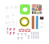 Generic Ensemble de Trains Magnétiques pour Enfants, Défiant la gravité, Jouet de Construction de Piste, Blocs ABS Sûrs pour Garçons et Filles, Amusant Interactif pour Parents et