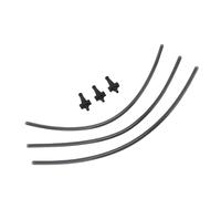 Generic Ensemble de Tuyaux à Lait de Longueur Optimale pour Machine à café EQ9 EQ700 Connexion Sécurisée Remplacement de Tube à Lait en Silicone pour Cafetière 3 Pièces