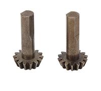 Generic Ensemble D'Engrenages Coniques RC 2 Pièces, Engrenages Métalliques de Fabrication Fine pour Voiture 1/10 104001 RC, Résistant à l'usure, env. 15g, Crawler