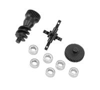 Generic Ensemble D'engrenages de Transmission RC de Haute Précision pour Chenille RC SCX30 à L'échelle 1/30, Installation Facile, maniabilité Améliorée, fabriqué à Partir de Fer Durable