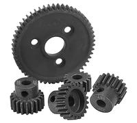 Generic Ensemble D'engrenages Principaux RC en Acier Haute Résistance Diff 54T pour Slash 2WD - Durable et Résistant à la Rouille - Idéal pour Les Amateurs de Voitures RC