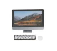 Generic Ensemble D'ordinateur Miniature, Accessoire de Maison de Poupée de Simulation de Souris de Clavier D'écran de Conception Réaliste, avec Une Excellente Finition, (Ensemble Informatique Trois