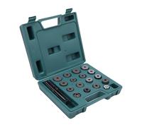 Generic Ensemble D'outils D'alésoir de Valve 12 Pièces Treuils 4 Pièces Têtes de Meulage Vannes Universelles en Acier allié 20-30 Mm Faciles à Utiliser pour Jialing 125 GL145 Sanyang SY125