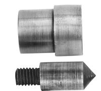 Generic Ensemble D'outils de Poinçonnage Creux pour L'artisanat du Cuir, Perforateur de Trous en Acier Durable pour Ceinture et Tissu 1.5-16mm 2 Pièces (16MM)