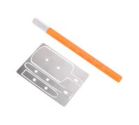 Generic Ensemble D'outils de Scie à Modeler de Précision, Conçu de Manière Ergonomique pour les Amateurs D'artisanat et les Amateurs en Métal 4,7 Pouces (Modèle C)