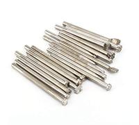Generic Ensemble D'outils de Travail du Cuir, 20 Pièces, pour la Fabrication de Portefeuilles Uniques, Ceintures, Sacs à Main, Matériau Métallique