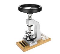 Generic Ensemble D'outils D'ouverture de Boîtier de Montre avec 6 Matrices pour Boîtiers de Montre étanches - Ouvre- Professionnel pour Horlogers et Réparateurs