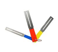 Generic Ensemble D'outils en Métal Résistant à L'usure de Garde de Touche de Guitare pour Protéger les Touches de Guitare 3 Pièces 14 Cm