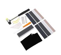Generic Ensemble D'Outils Luthier pour Guitare, 17 Pièces, Outils de qualité Supérieure pour L'installation et la Réparation des Frettes D'instruments à Cordes