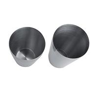 Generic Ensemble D'ustensiles de Bar Polis en Acier Inoxydable, Shaker à Cocktail, Parfait pour Mélanger les Boissons, 2 Unités (600/450ml)