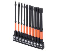 Generic Ensemble Efficace de 10 Embouts Hexagonaux SAE avec Tige Hexagonale de 1/4" et Support de Rangement pour un Assemblage Rapide de Meubles pour les Débutants