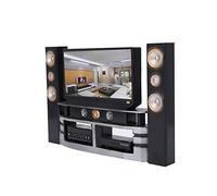 Generic Ensemble Exquis de Télévision Jouet Miniature pour Accessoires de Maison de Poupée, Téléviseur en Plastique Durable pour Maison de Poupée de 11,5 Pouces, Modèle de Télévision de de Verte