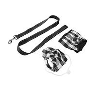 Generic Ensemble Harnais, Robe et Laisse pour Animal de Compagnie, Sangle de Marche Anti-Fuite pour Les Plaisirs d'été, Robe de Cochon Mignonne avec Bonnet pour Petits Animaux de Compagnie, (GXBD07
