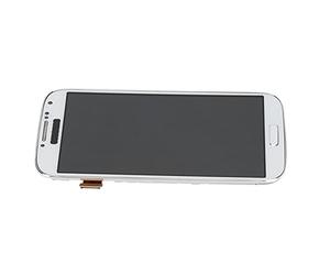 Generic Ensemble Numériseur Tactile pour écran LCD pour S4 avec Une Excellente qualité de Remplacement, Une Coupe Précise et Un Matériau Durable pour la Réparation de L'écran (White)