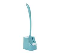 Generic Ensemble support cuvette WC avec brosse, évier, petite brosse et produits de salle de bain compact poubelle de salle de bain (bleu, taille unique), 3wN1392GG