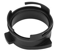 Generic Entonnoir de Dosage de café 54mm, Entonnoir de Dosage Rotatif Durable pour Infuseur, Bambino Plus Amateurs de café en Alliage D'aluminium (BLACK)